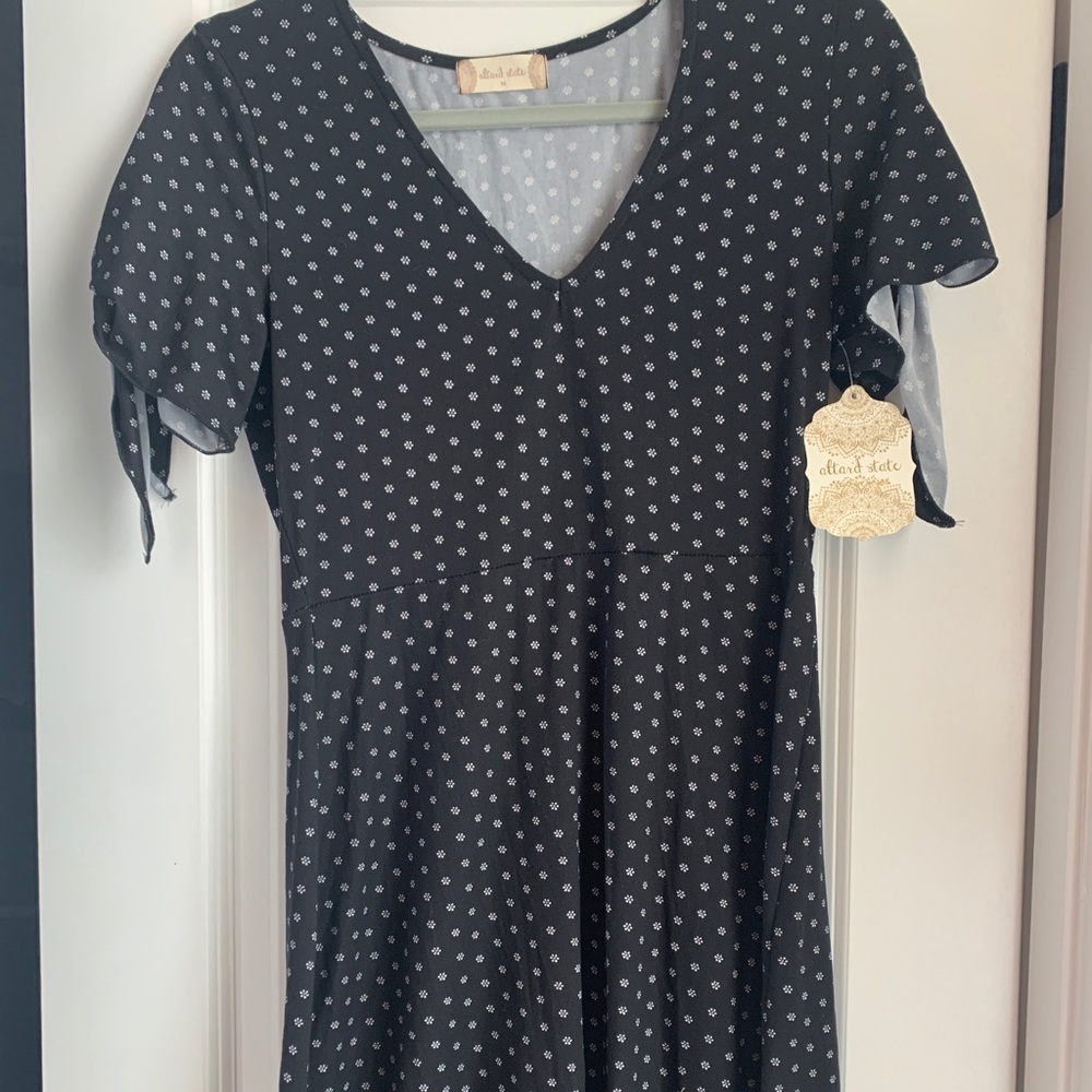 Altar’d State Navy Blue Dress
